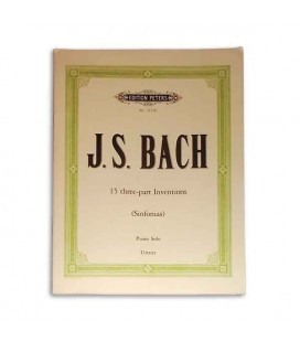Bach 3 Part Inventions Edition Peters