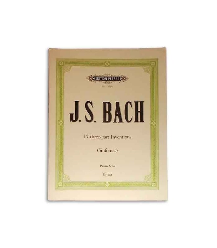 Bach Invenções 3 Vozes Edition Peters