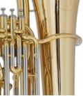 Foto detalhe dos pistões da Tuba John Packer JP378 Sterling