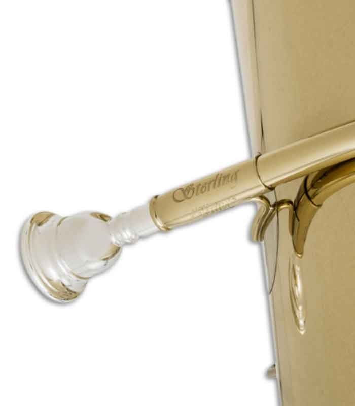 Photo detail of the John Packer Tuba JP379B Sterling mouthpiece