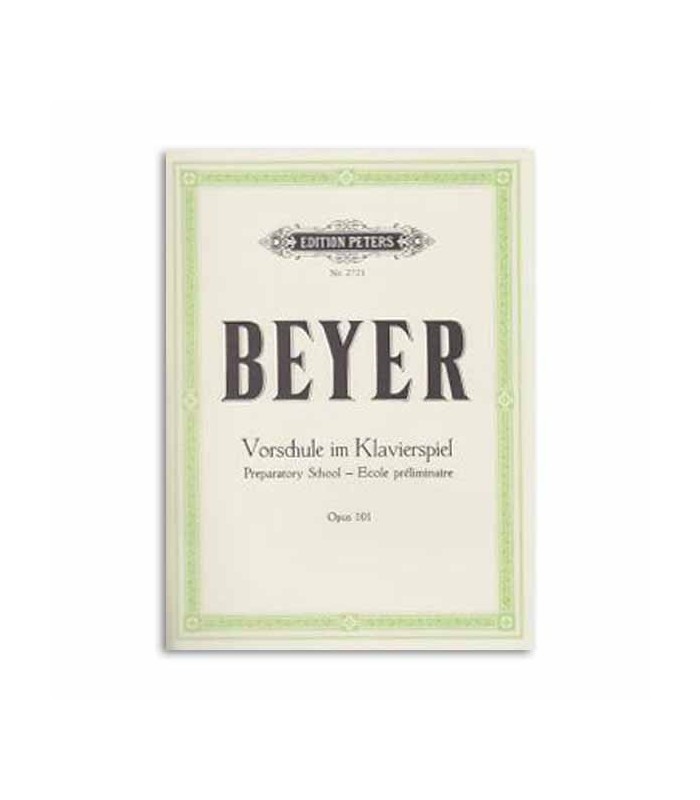 Capa do livro Beyer Elementary Method for Piano Op. 101