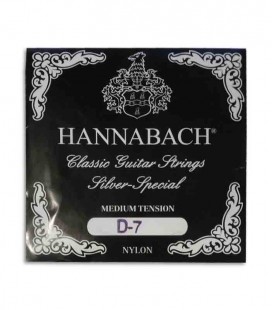 Corda Individual Hannabach 8157ZMT Sétima Nylon para Guitarra Clássica