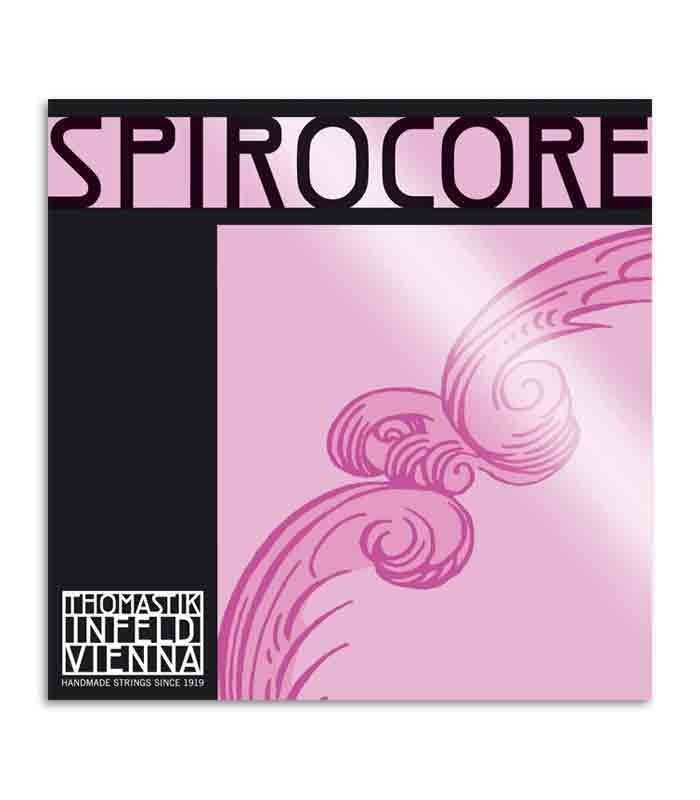 Corda Individual Thomastik Spirocore S 27 para Violoncelo 4/4 2ª Ré