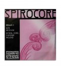Embalagem da corda Thomastik Spirocore S-29 4ª Dó