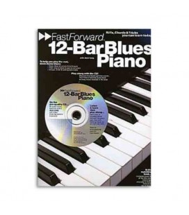 Livro Music Sales AM92445 Fast Forward 12 Bar Blues Piano