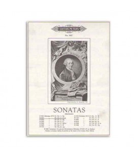 Livro Edition Peters EP7027 Haydn Sonatas Nº 2