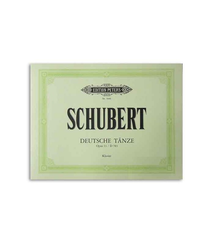 Portada del libro German Dances Opus 33 Schubert