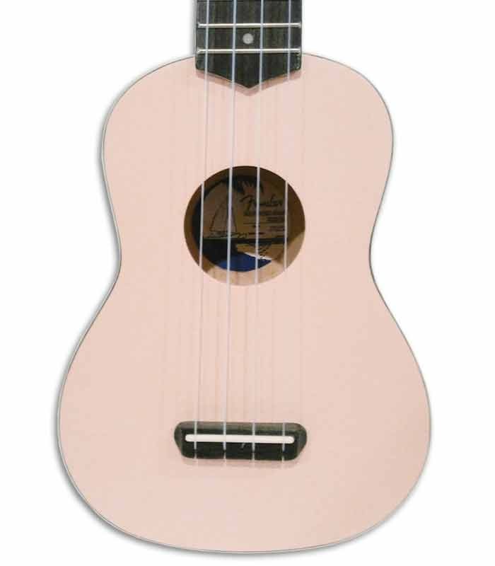 Fender Soprano Ukulele Soprano Venice Shell Pink