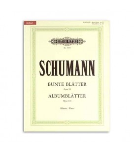 Schumann Album Leaves Opus 124 Edition Peters