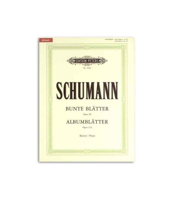 Schumann Album Leaves Opus 124 Edition Peters