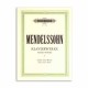 Mendelssohn Piano Works Volumen 1 Peters