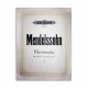 Mendelssohn Piano Works Volume 2 Peters