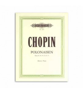 Livro Edition Peters EP1903 Chopin Polonaises