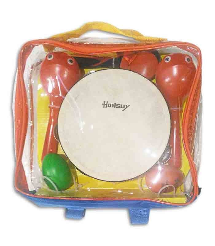 Kit de Percussão Honsuy 46500 6 peças