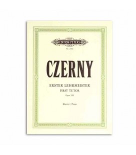 Livro Edition Peters EP2402 Czerny Primeiro Mestre 100 Exercícios Opus 599