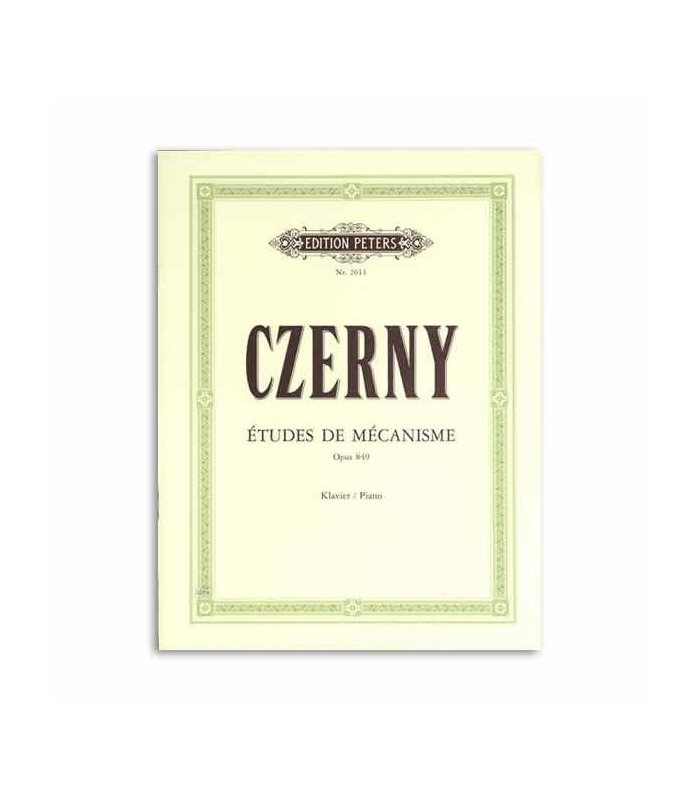Czerny Études de Mécanisme Op 849 Peters