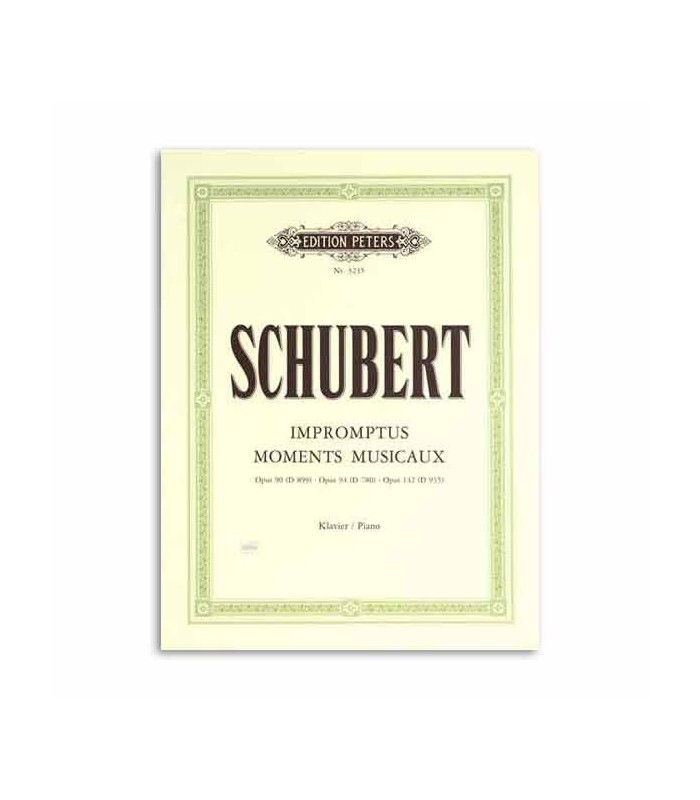 Schubert Musical Moments Op 90 94 142 Peters