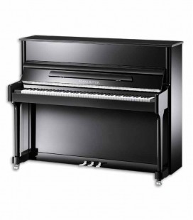 Piano Vertical Pearl River AEU118S PE Classic 118cm Preto Polido 3 Pedais
