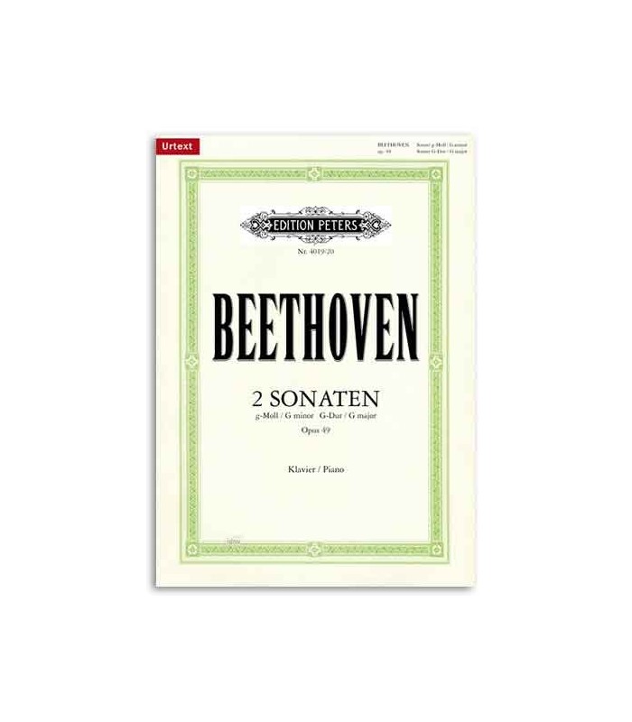 Portada del libro Beethoven 2 Sonatas