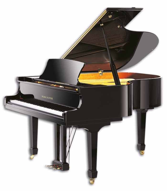 O piano de cauda Pearl River GP170 PE é um piano clássico na tradição europeia