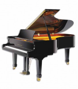 Piano Cauda Pearl River GP212 PE Semi-Concert 212cm Preto Polido