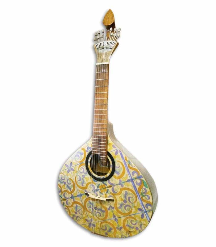 Guitarra Portuguesa APC GFHPCB Modelo Coimbra Abeto Caoba Pintada a Mano