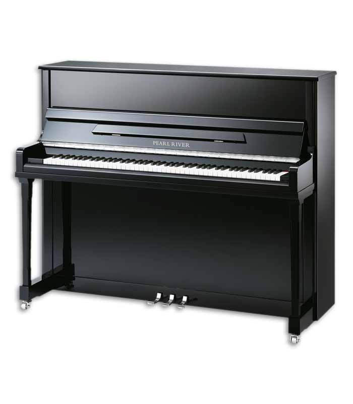 3/4 photo of piano Pearl River AEU122S PE 