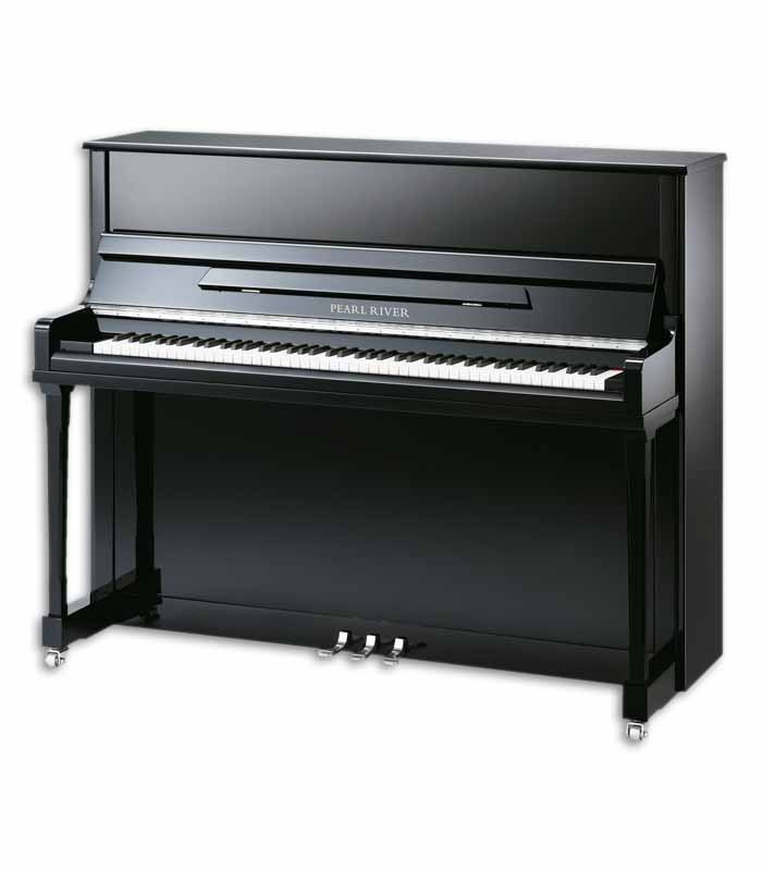 O Pearl River AEU122S PE Classic é um piano vertical versátil e fiável, com qualidade sonora e de construção