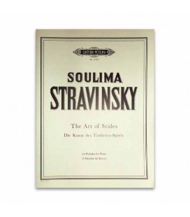 Livro Edition Peters EP6139 Stravinsky 24 Preludes for Piano