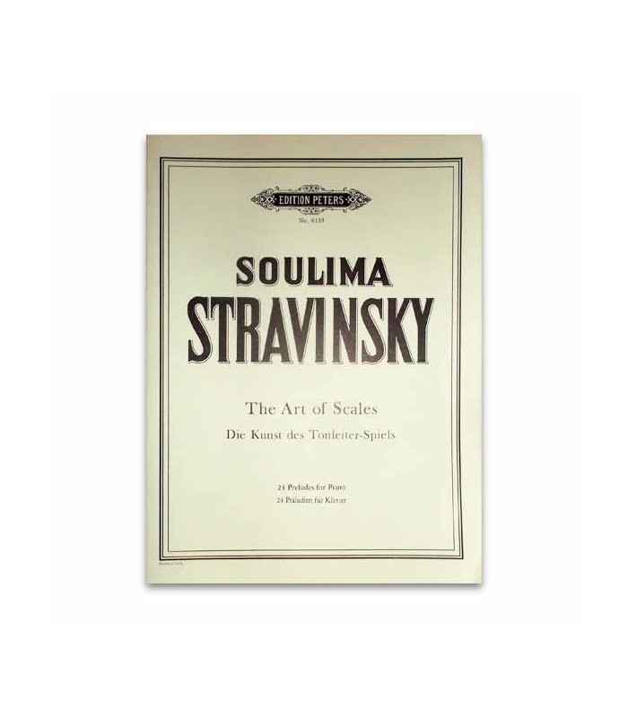 Stravinsky 24 Preludes for Piano Peters