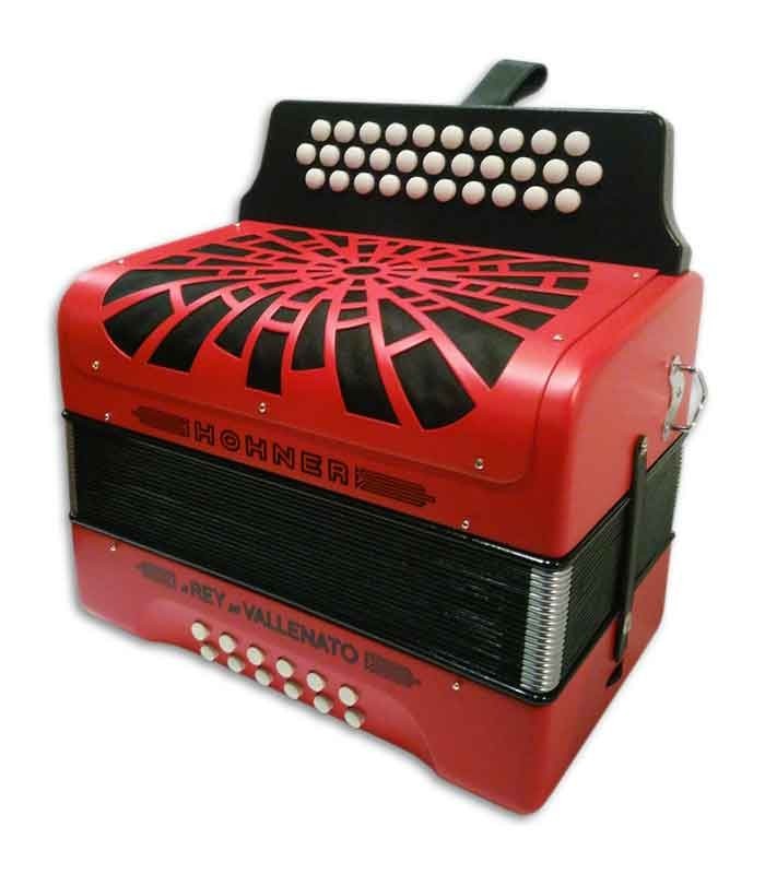 Foto de la Concertina Hohner El Rey del Vallenato