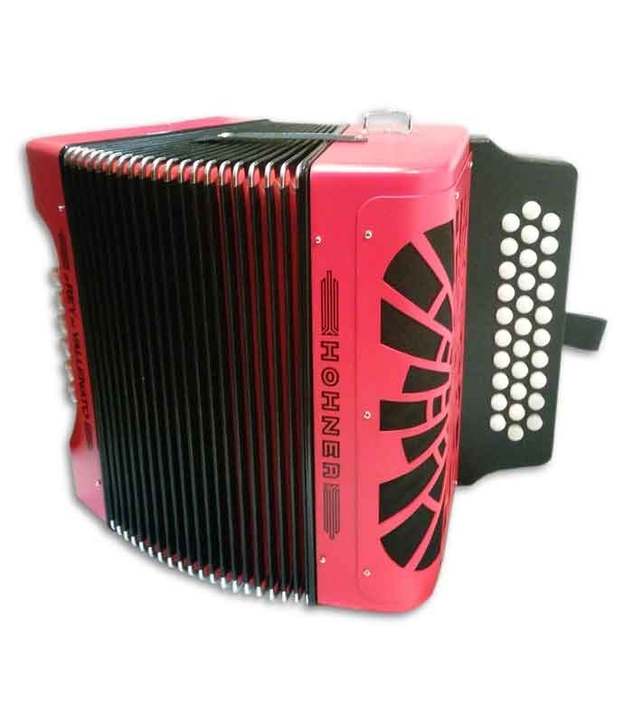 Bellows of Concertina Hohner El Rey del Vallenato