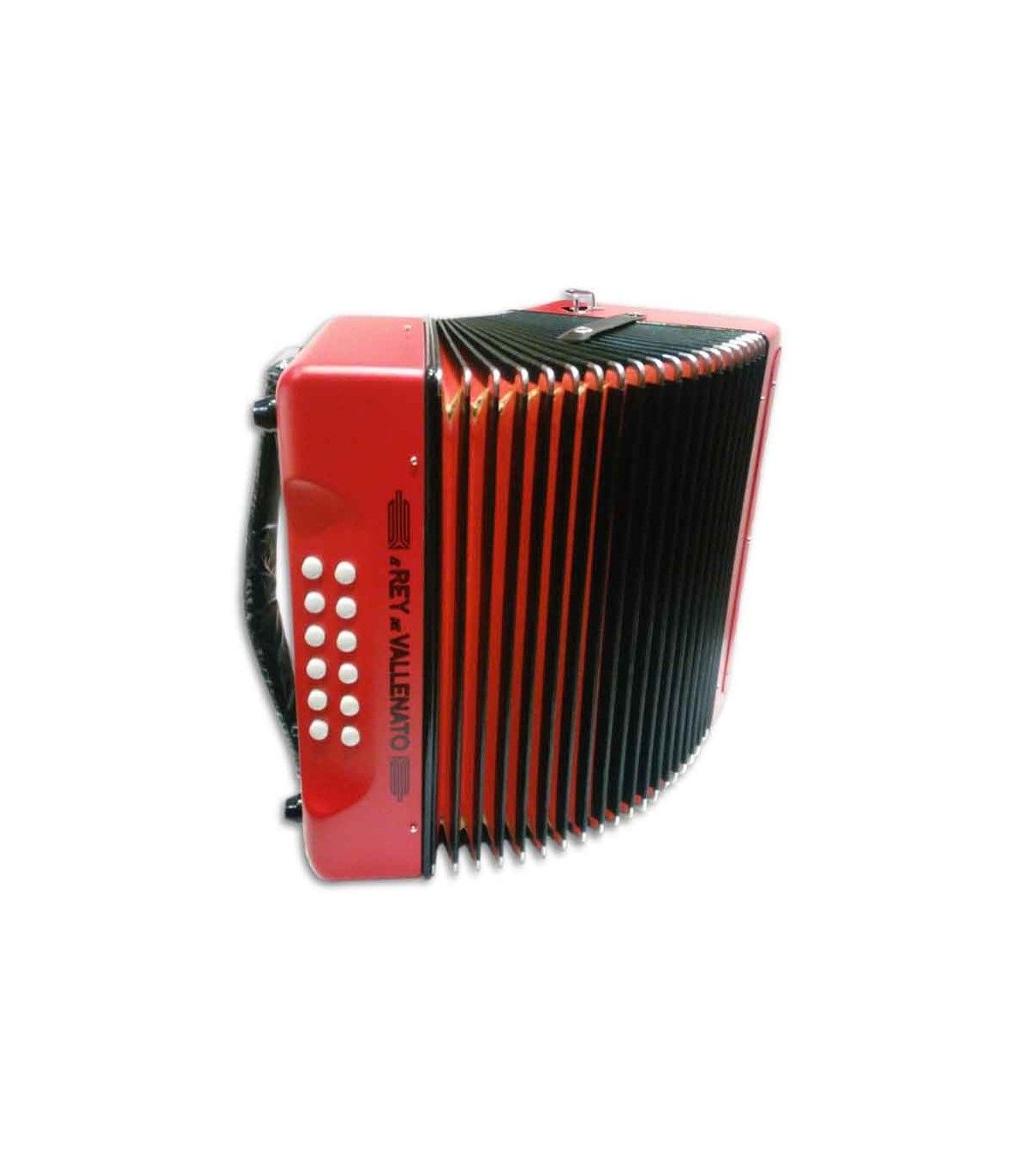 Hohner El Rey del Vallenato Vermelha, Concertina