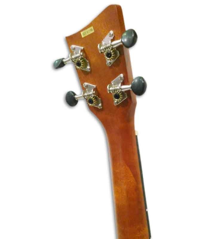 Clavijeros del ukulele VGS Pineapple Manoa Kaleo con la funda 