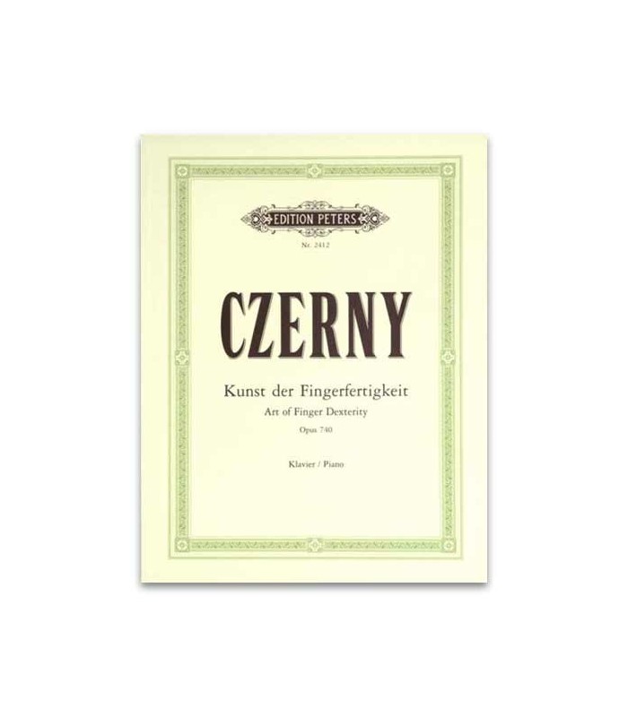 Czerny Art of Finger Dextery Opus 740 Peters