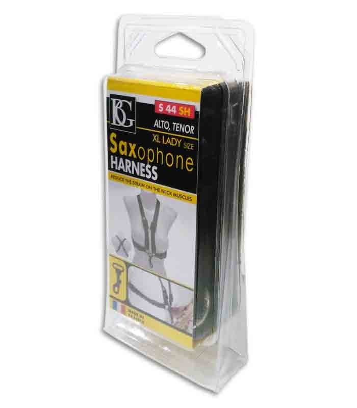 Correa Grande BG S44SH para Saxófono Alto o Tenor o Barítono Señora