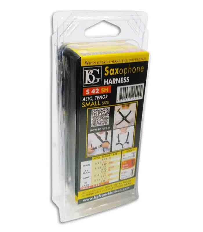 BG Alto or Tenor or Baritone Saxophone Harness S42SH Child