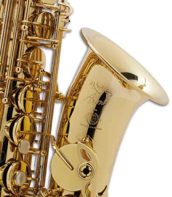 Saxófono Alto Selmer Axos Seles Mi Bemol Fá sustenido Agudo con Estuche