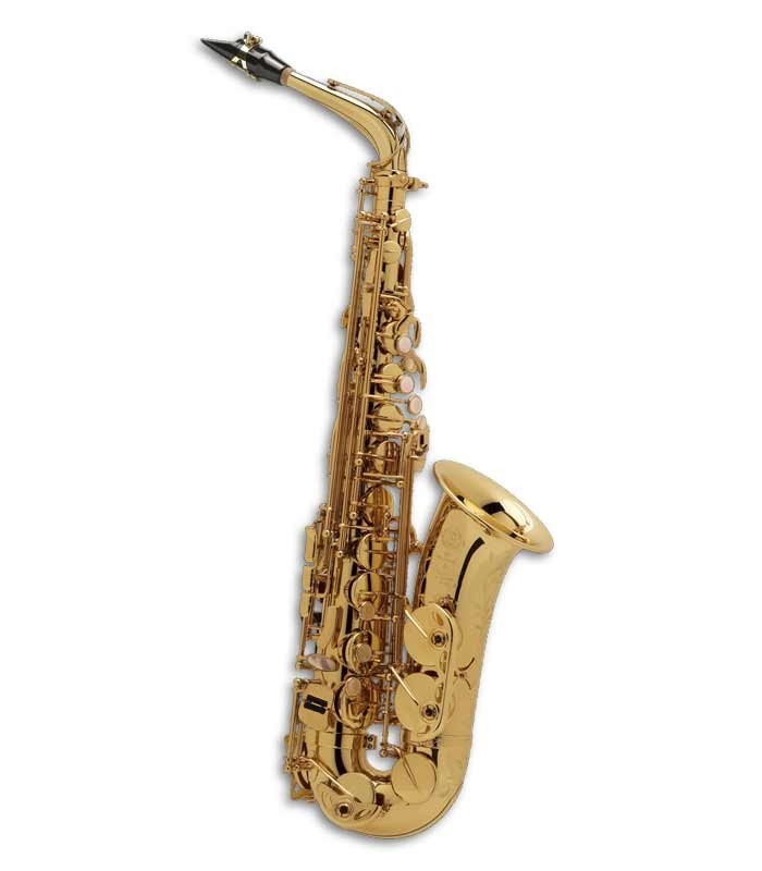 Saxófono Alto Selmer Super Action 80 II Mi Bemol Dorado Fá Sustenido Agudo