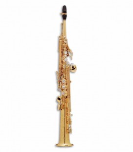 Saxofone Soprano Selmer Super Action 80 II Si Bemol Dourado com Estojo