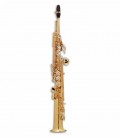Soprano Saxophone Selmer Super Action 80 II B Flat Silver with Case