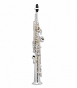 Saxofone Soprano Selmer Super Action 80 II Si Bemol Prateado com Estojo