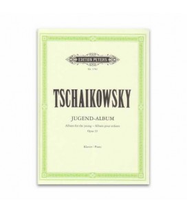 Livro Edition Peters EP3782 Tchaikovsky Album para Jovens Opus 39