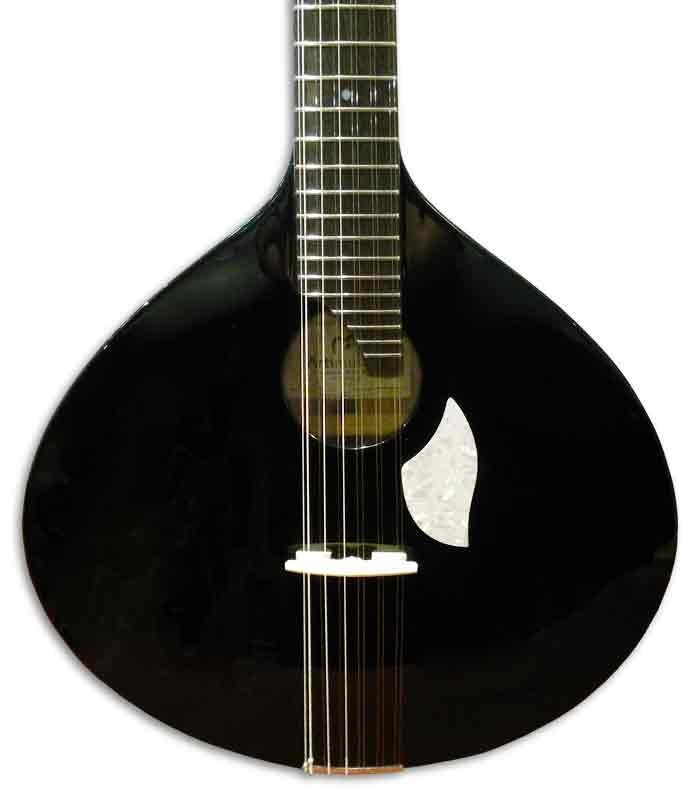 Top of the portuguese guitar Artimúsica model GPNEGROL