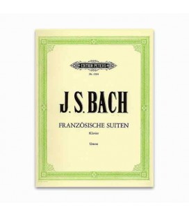 Livro Edition Peters EP4594 Bach Suite Francesa