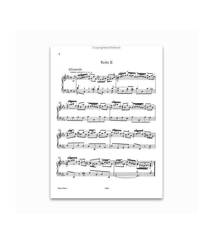 Bach Suite Francesa Peters