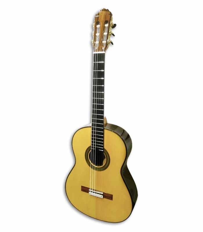 Guitarra Clássica Luthier Teodoro Perez Concerto Spruce e Madagáscar Rosewood com Estojo