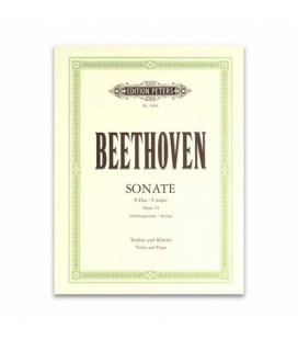 Beethoven Sonata de la Primavera Opus 24 Peters