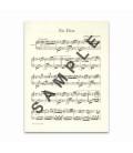 Contracapa do livro Fur Elise Edition Peters