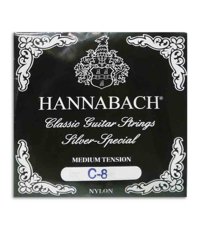 Hannabach Classical Guitar String 8158ZMT 8th C Nylon